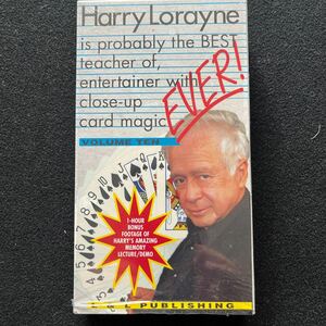 【マジックビデオ】Harry Lorayne is probably the BEST teacher of, entertainer with close-up card magic EVER! Vol.10