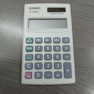 ★送料無料★　カシオ　CASIO　電卓　電子計算機　SL-300ET