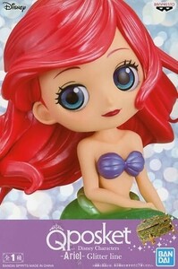 【アリエル/リトルマーメイド】Qposket Ariel Glitter line 全1種 フィギュア 人魚姫 ディズニーキャラクターズ Q posket 新品未開封