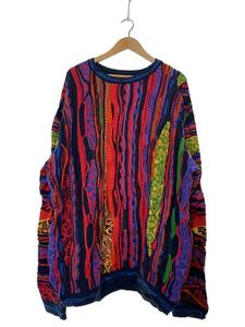 COOGI◆セーター(厚手)/5XL/コットン/マルチカラー/総柄