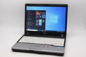 即日発送 中古訳有 12.1インチ Fujitsu LIFEBOOK P772G Windows10 三世代 i5-3340M 4GB 320GB カメラ 無線 Office 中古パソコン Win10 税無