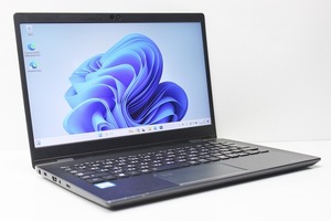 ノートパソコン Windows11 中古 東芝 dynabook G83 第8世代 Core i5 8250U SSD256GB メモリ8GB Windows10 カメラ 13.3インチ 薄型