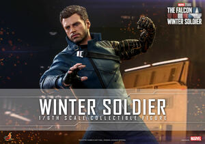 ホットトイズ 1/6 ファルコン＆ウィンター・ソルジャー ウィンター・ソルジャー 未開封新品 TMS039 Winter Soldier Hottoys アベンジャーズ