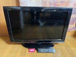 【1円スタート】東芝 32R1BDP 32V型ハイビジョン液晶テレビ ブルーレイプレーヤー内蔵 USB外付けHDD録画対応 2チューナー 32インチ DM0425N