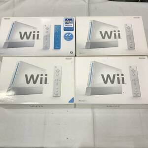 gy380 送料無料！動作品 ニンテンドー Wii 4点セット Wii Sports Resort リゾート×1 Wii×3