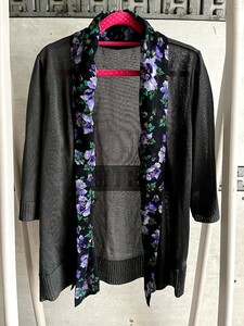 【服-24】FEILER フェイラー カーディガン 女性用 七分袖 ファッション
