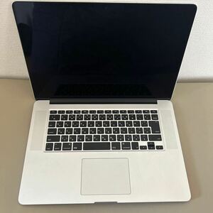 【ジャンク】Apple MacBook Pro 15.4inch 2015/Core i7 2.5GHz/SSD512GB/メモリ16GB