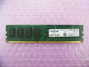 CRUCIAL (CT51264BA160BJ.C8FER) PC3-12800 (DDR3-1600) 4GB ★MICRONチップ★