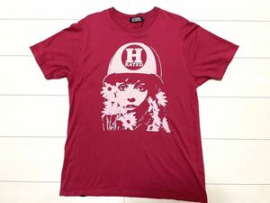 HYSTERIC GLAMOUR ヒステリックグラマー ヒスガール　H RATED レア　両面ロゴ　ヴィンテージ 人気　希少 Ｔシャツ 神宮寺勇太　NO.13025