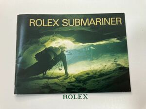 1990年 ロレックス サブマリーナ 冊子 箱 空箱 ケース BOX ROLEX SUBMARINER case booklet 14060 16610 16600 16613 16618