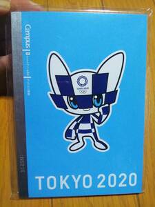 TOKYO2020 東京2020 東京オリンピック 東京五輪 オリンピック 無線とじノート NOTEBOOK ミライトワ A6サイズ 48枚 新品