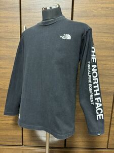 THE NORTH FACE(ザ・ノースフェイス） L/S Tested Proven Tee（テステッドプルーブンティー）NT82032 ブラック L 春先に最適 GOLDWIN正規品