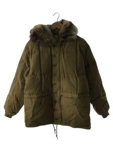 WAREHOUSE◆カラコラムダウンジャケット/HOODED DOWN PARKA WITH FUR/L/コットン/キャメル/TALON