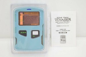 未使用 当時物 非売品 スタートレック ヴォイジャー STAR TREK 医療パッド型 体脂肪測定器 電卓 説明書付 全巻購入特典 TOS Ha-668T