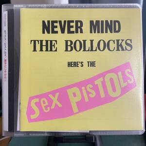 SEX PISTOLS - 勝手にしやがれ!! 国内版帯付き　セックスピストルズ NEVER MIND THE BOLLOCKS HERE