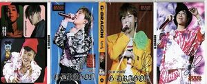 韓国　K-POP ☆BIG BANG ビックバン G-DRAGON☆　4つ折りメモ帳　4連メモ帳　Y-117