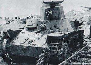 ☆旧日本軍◆戦車写真TA41◆18x13㎝☆ 