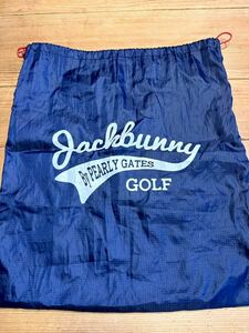 PEARLY GATES パーリ―ゲイツ laundry bag ランドリーバック　USED　GOLF TO DAY 付録　巾着袋