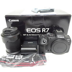Canon EOS R7 デジタル一眼カメラ 通電確認済み 【80サイズ/同梱不可/大阪商品】【2473954/075/mrrz】