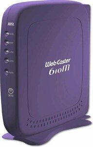 日本電信電話 Web Caster 610M フレッツ対応ADSLモデム(中古品)　(shin