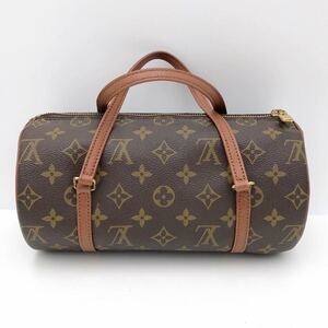 LOUIS VUITTON ルイヴィトン モノグラム キャンバス パピヨン26 ハンドバッグ ブラウン M51366 旧型 【NK5797】