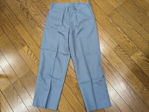 ○M815/国鉄制服/ズボン グレー　サイズ不明　検）日本国有鉄道/鉄道グッズ/公安/1円～