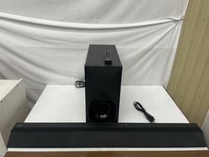 DCK☆ 通電確認済 SONY ACTIVE SPEAKER SYSTEM SA-CT380 SA-WCT380 2018年製 サウンドバー ホームシアターシステム サブウーファー ソニー 