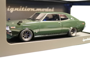 イグニッションモデル 1/18 日産 ローレル 2000SGX (C130）RSワタナベ/グリーン (世界限定160台) 