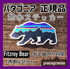 【正規品】パタゴニア 防水ステッカー Patagonia 【FRB/ B ㉘】