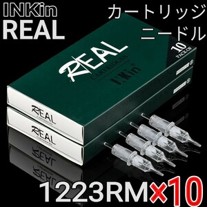 INKin REAL カートリッジニードル 1223RM×10個入り ☆ タトゥー マシン machine 刺青 ☆