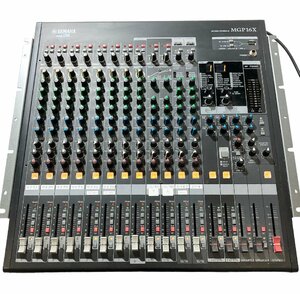 〇【ジャンク品】 YAMAHA MGP16X アナログミキサー 16ch 現状品 kh ()K/60416/3/8.6