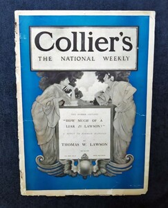 1905年 マックスフィールド・パリッシュ オリジナル表紙 Collier