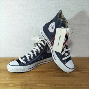 4-300 CONVERSE ALL STAR コンバース オールスター シューズ 靴 スニーカー ハイカット ネイビー 24cm 