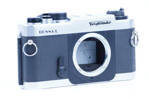 フォクトレンダー Voigtlander BESSA-L シルバー フィルムカメラ L39マウント 動作確認済み ジャンク 854