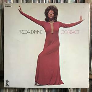 Freda Payne / Contact レコード　LP 国内初版　カバージャケットあり　フリーダ・ペイン