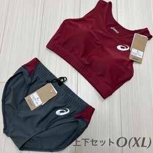 アシックス　女子陸上ユニフォーム上下セット　O(XL)サイズ　未使用新品②