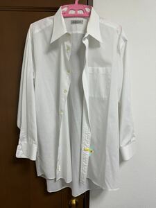 RASCOR Yシャツ カッターシャツ ビジネスシャツ WHITE ホワイト L