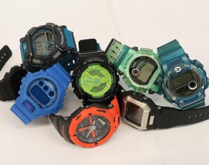 ジャンク時計☆カシオ,CASIO/G-ショック,G-SHOCK,赤,青,緑 レディース メンズ腕時計※動作未確認◆おたからや【K-A49693】