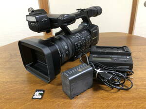 動作確認済 SONY HXR-NX3中古、現状渡し、AC-VQ850・メモリーSDXC-128GBメモリ V60付