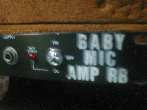 TMD トータルミュージックデザイン BABY MIC AMP RB CVCP プリアンプ (EMERALD GROOVE ESOTERICA Nubo) Total Music Design 畑野亨 (toya)