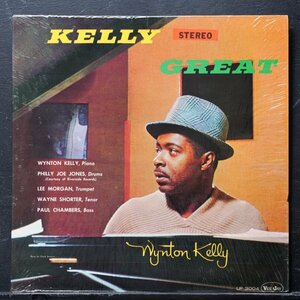 【米国盤】WYNTON KELLY 美品 KELLY GREAT ウィントンケリー VEE JAY 名盤 LEE MORGAN / WAYNE SHORTER / PHILLY JOE JONES シュリンク付き