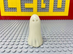 ☆暗闇で光る幽霊☆ レゴ　ミニフィグ　おばけ　ゴースト　蓄光　( LEGO 被り物 ハロウィン お城シリーズ　C50623