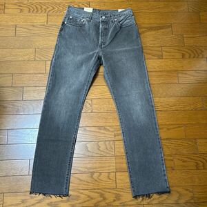 新品W29リーバイス501ブラックデニム黒色パンツジーンズデニムビンテージ505 606511510levis★2024MAR②