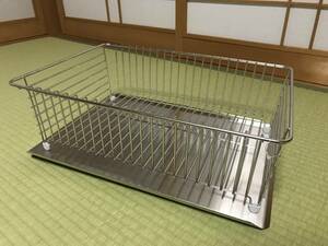 無印　水切りカゴ　キッチン用品　ほぼ新品？