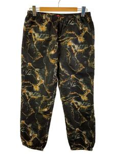 Supreme◆20AW/Marble Track Pants/ボトム/M/ポリエステル/BLK/総柄