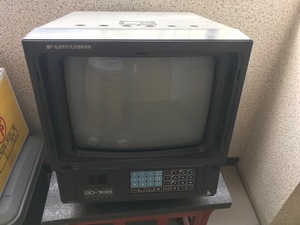 ☆中古部品取りベース、ジャンク！！古野/フルノ/FURUNO製ブラウン管モニターGD-185！！☆