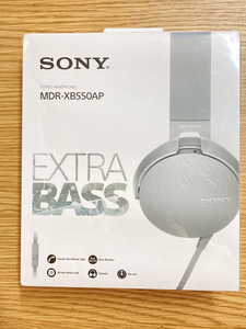 ♪【未開封】★1円スタート★ソニー ヘッドホン 重低音モデル MDR-XB550AP ホワイト MDR-XB550AP W【送料無料】2024H1YO6-MIX9J-1198