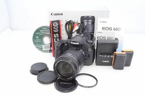 【元箱付き】CANON キャノン EOS 60D レンズキット EF-S 18-135 is kit #E0012405002Y