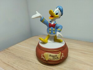 当時物　レトロ　ディズニー　ドナルドダック　　Donald Duck　オルゴール　いつか王子様が　インテリア　Disney　飾り物　置物　おもちゃ