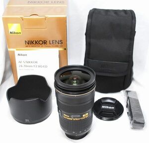 【新品級の超美品・付属品完備】Nikon ニコン AF-S NIKKOR 24-70mm f/2.8 G ED